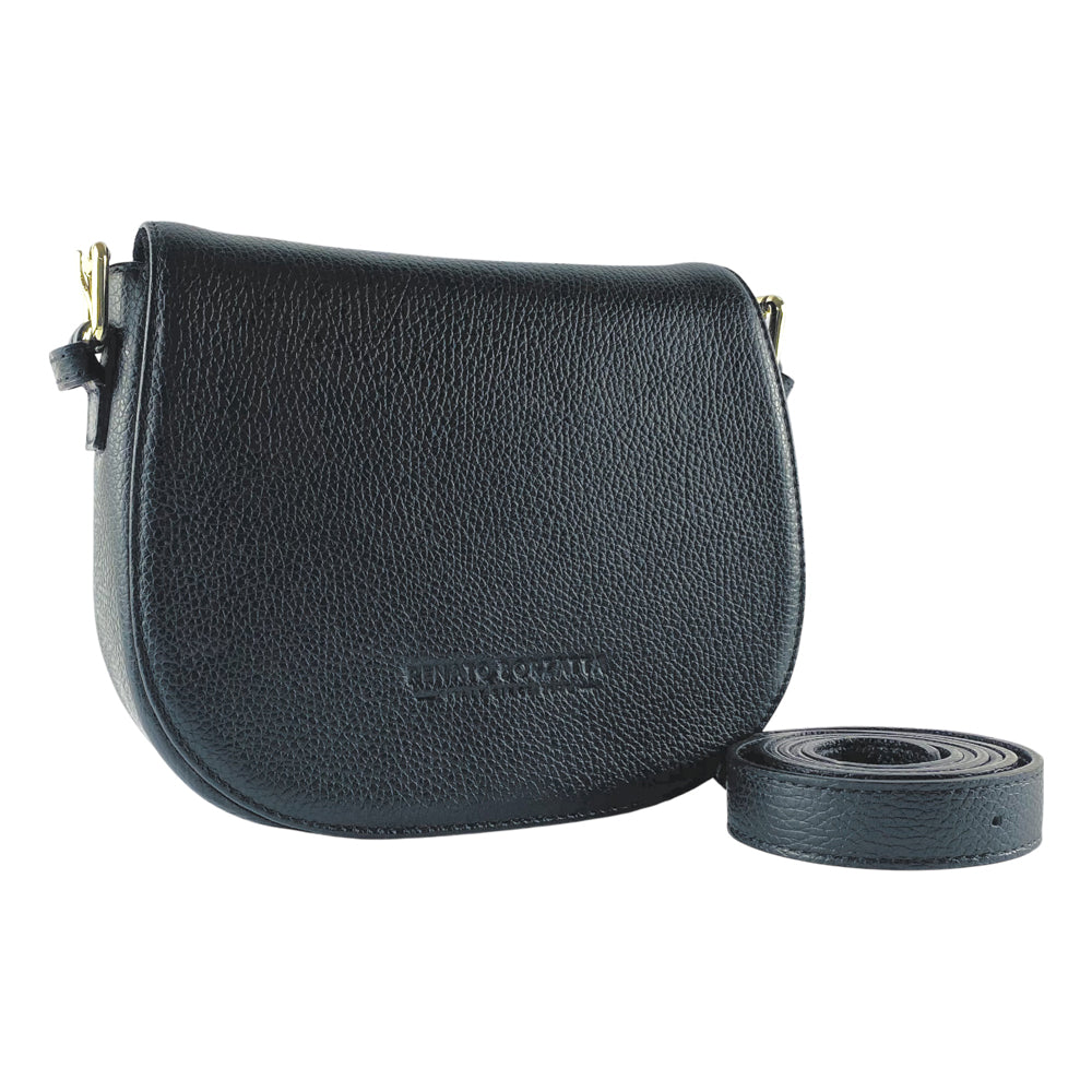 OBSIDIAN — Bolso Hombro Cuero Negro | MaisonGrozavu