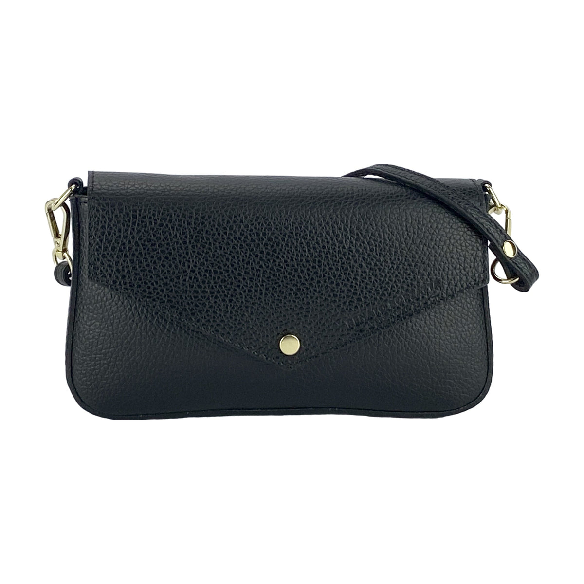 NOIR — Bolso Cadena Cuero Negro | MaisonGrozavu
