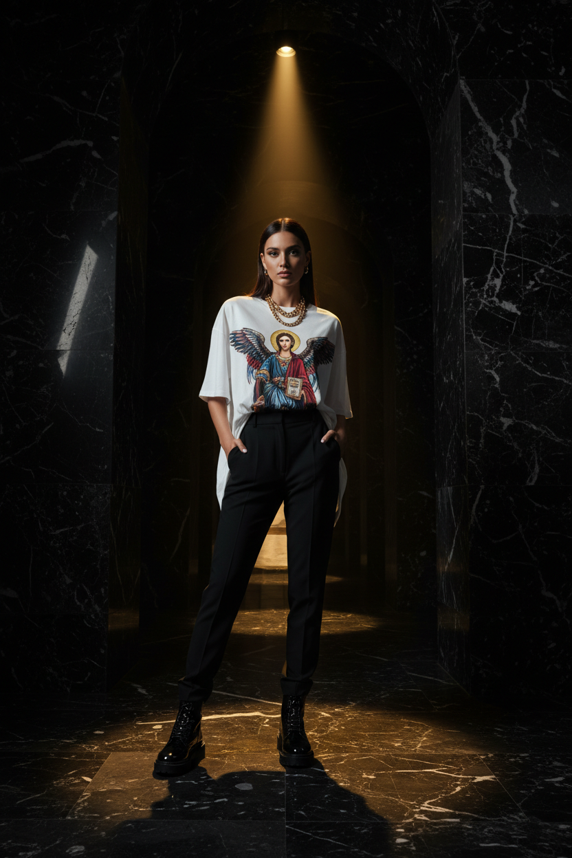 Basalt Top Loom - Dark Luxury Woman