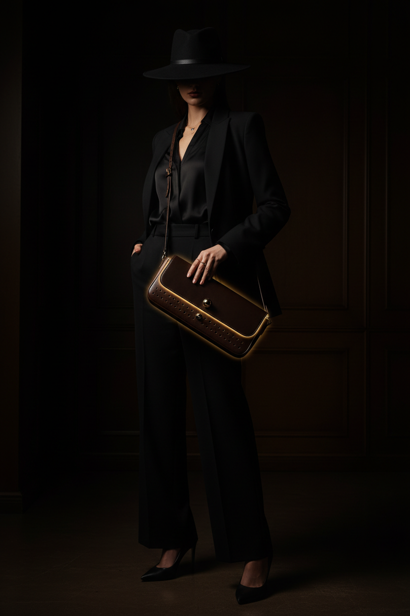 Bolso Cuerda Bola - Dark Luxury Model