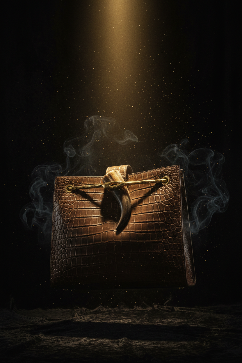 Bolso Cuerno - Dark Luxury Vertical