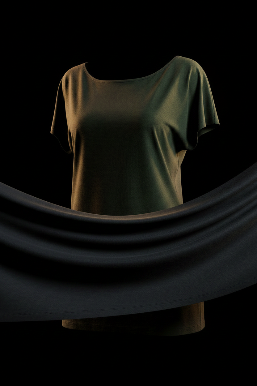 Camiseta Escote perfil