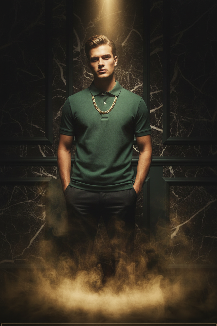 Polo - Modelo Hombre Dark Luxury