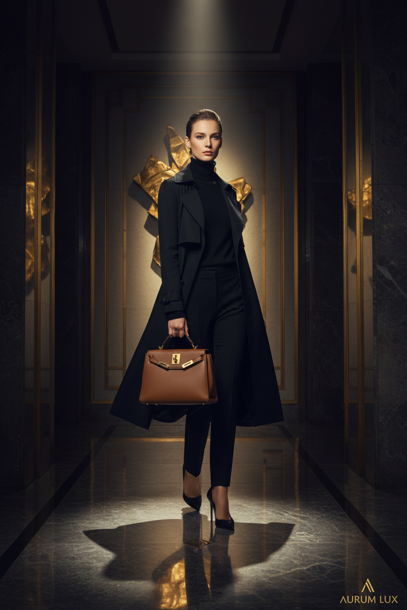 Timeless Umber Bag - Model Lifestyle